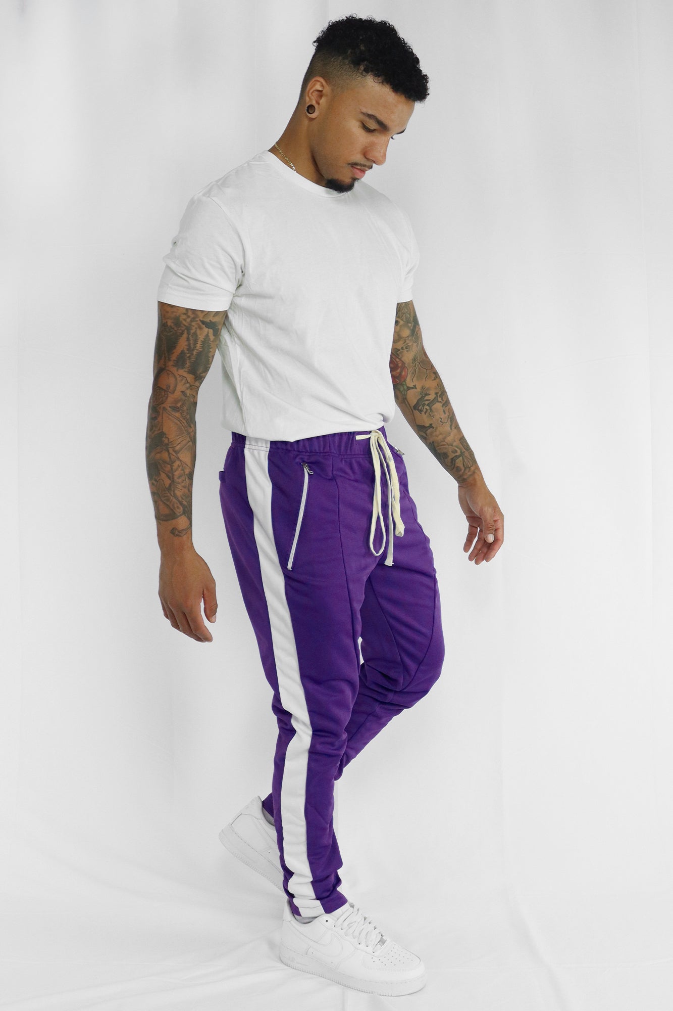 adidas Originals - Logo-Embroidered Nylon Track Pants - Purple adidas  Originals by Alexander Wang